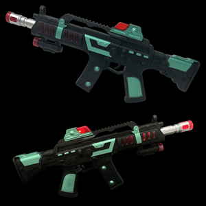 Pistola de Juguete Eléctrica con Acción Telescópica, Luces LED y Láser <span class=keywords><strong>para</strong></span> Niños - Product Image 3