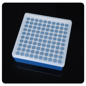 Nokang Centrifuge <b>Tube</b> Box 72 Well 100 Well <b>Plastic</b> Storage Container For Lab Use - Product Image 2