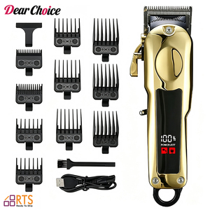 Vente Chaude Professionnelle <span class=keywords><strong>Tondeuse</strong></span> à Cheveux Sans Fil Réglable Rechargeable pour Hommes, Barbiers et Barbes - Product Image 1