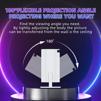 Meilleur prix HY300 Pro Mini écrans projecteur 720P 4K Portable Full HD LED Smart Android projecteur