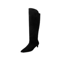 Bottines à talon fin à bout pointu et découpe en V