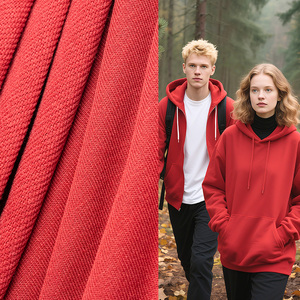 160GSM Trọng Lượng Trung Bình Mềm Nhuộm <span class=keywords><strong>Terry</strong></span> Vải-Cotton Polyester Pha Trộn Cô Gái/Chàng Trai Áo Khoác Áo Khoác Beddings Đồ Chơi Dệt Kim Hàng May Mặc - Product Image 1