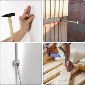 Uxcell – clous à béton de 3 pouces, en acier au carbone, pointe pointue, noirs, 30 pièces, pour fixation murale et ciment - Product Image 4