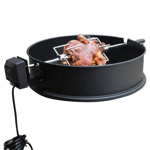 Kit de Anillo de <span class=keywords><strong>Asador</strong></span> de Acero con Recubrimiento en Polvo Resistente al Calor, Anillo para Parrilla de 57 cm con Motor y <span class=keywords><strong>Asador</strong></span> para Barbacoa - Product Image 2