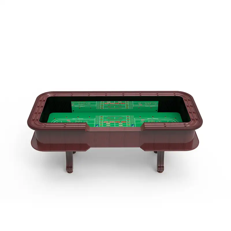 YH Volle Custom Deluxe Casino Tische 96/120/144 zoll Craps Tisch Für Craps Spiel