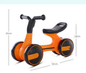 Children Plastic Ride on Car Learn Walking Kids <strong>Toy</strong> Outdoor <strong>Riding</strong> Run EVA Baby Balance Bike Toddler <strong>for</strong> 0 <strong>1</strong> 2 <strong>Years</strong> <strong>Old</strong> - Product Image 6