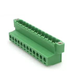China Terminal manufacturer degson connectors wire to board connector block Fixed 2-24 Position terminal block