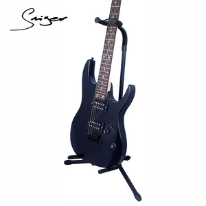 Soporte de guitarra de marca famosa OEM, estante vertical para bajos eléctricos acústicos, soporte individual para cuello, diseño de trípode - Product Image 3