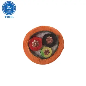 TDDL free sample LV power cable electrical cable 3 cores copper conductor