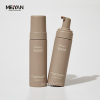 MYPACK kemasan botol pompa busa pembakaran otomatis Mousse Tan gelap Matt mewah 150ml 200ml 6.7oz kemasan botol pompa
