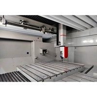 Centre d'usinage vertical CNC 5 axes automatique de haute précision série SKY, fraiseuse robuste avec broche HSK F63/A100 et 24 outils