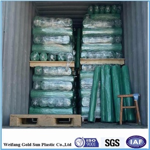 Telo per esterno verde parasole tessuto a rullo a <span class=keywords><strong>rete</strong></span> rotola in tessuto per serra e ombreggiatura per piscina in poliestere resistente - Product Image 6