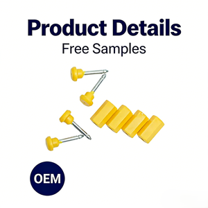 قفل أمان عالي القوة HS-BS 9004 يستخدم لمرة واحدة لتثبيت الحاويات والبضائع، مضاد للسرقة ومقاوم للعبث - Product Image 5