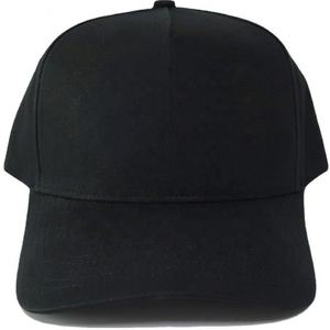 Custom Design 5 Panel a Frame Hats Flat Embroidery Fit Blank <b>Black</b> Wholesale Logo <b>Men</b> Sports Baseball <b>Cap</b> - Product Image 2