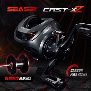 ORJD Cast-x2 <strong>Carbon</strong> Fiber Baitcasting Reel Wheel 7.3:1 Gear Ratio 9KG Max Drag Ceramic <strong>Bearings</strong> GRIP 6+1BB for River Fishing - Product Image 2