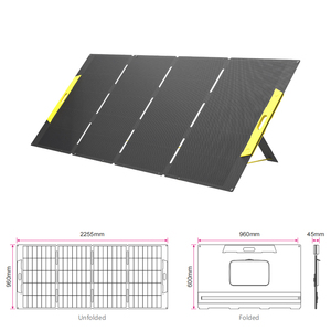 <span class=keywords><strong>Panneau</strong></span> <span class=keywords><strong>solaire</strong></span> portable pliable ETFE HPBC 400W pour chargeur de véhicule électrique, <span class=keywords><strong>kit</strong></span> de station d'alimentation portable - Product Image 5