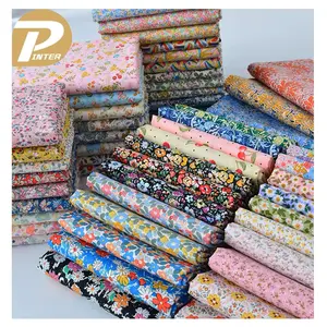 Conceptions de motifs populaires Fournisseur d'usine Vente en gros 100% Tissu imprimé en coton Liberty