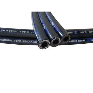 Superventas superficie lisa negro 3/4 pulgadas manguera de goma hidráulica presión <span class=keywords><strong>INTERFLEX</strong></span> marca Flexible - Product Image 2