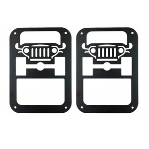 4x4 Offroad Taillight Guard <strong>Cover</strong> Rear <strong>Tail</strong> <strong>Light</strong> Protector for <strong>Jeep</strong> <strong>Wrangler</strong> JK 2007-2017 Brake <strong>Light</strong> <strong>Cover</strong> - Product Image 2