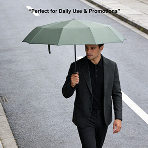Paraguas de Viaje Plegable Compacto Irrompible con Eje Resistente, Diseño Minimalista para Hombres, Mujeres, Adolescentes y Niños, para Golf y Protección Solar - Product Image 3