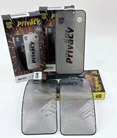 Protection d'écran anti-espion 2.0 en verre trempé pour téléphones portables iPhone 15 Pro Max 16 17 18 et Samsung A55 A37 A57 A15 A16