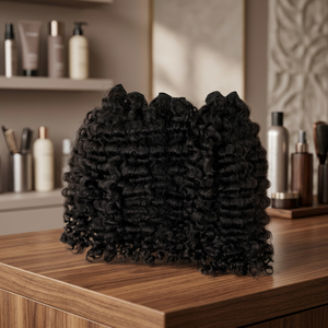 Extensiones de Cabello Virgen Rizado Natural, Suave, Abundante y Grueso, Exportación a Precio de Mayoreo - Product Image 3