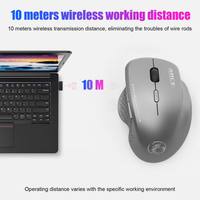 Imice G6 Mouse Nirkabel 2.4G untuk Laptop PC Mouse dengan Penerima USB yang Dapat Disesuaikan Mouse Senyap Mouse Game Raton Inalambrico Ordenador