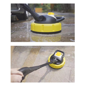 <span class=keywords><strong>Nettoyeur</strong></span> de terrasse en plastique de 11 pouces, brosse de nettoyage de sol, <span class=keywords><strong>nettoyeur</strong></span> de surface avec réservoir de savon, adaptateurs à baïonnette pour Karchers YILI Lavor AR - Product Image 5