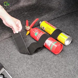 Custom Highly Elastic Car Trunk Organizer Strap Cargo Storage Strap For Fixing Drinks Fire Extinguishers Car Supplies