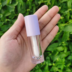 Cosmétique, Tube pour brillant à lèvres, transparent, vide, avec grande brosse, 6.5ml, vente en gros - Product Image 3