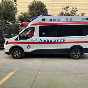 Precio de fábrica Emergencia médica Vehículo de transferencia de pacientes ALS Ambulancia Rescate Van Truck con soporte vital básico - Product Image 4