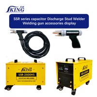 Máquina de soldadura de pernos de descarga de condensador IKING SSR con tiempo de carga de 0-3S