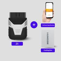 NOUVEAU 5.2 HUMZOR Z100 – Logiciel complet gratuit – 13+ fonctions de réinitialisation et de codage – Outil de diagnostic automobile OBD2 – Scanner automobile OBD 2