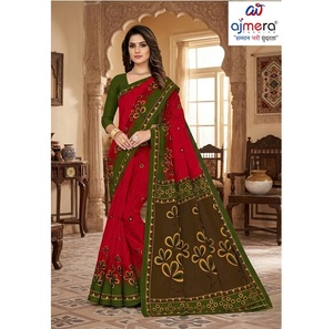 Sarees Suti de Lujo para Mujer, Elegantes, Cómodos, Diseño Clásico Atemporal, Protección Solar, Secado Rápido, para Oficina, Casual, Fiestas - Product Image 3