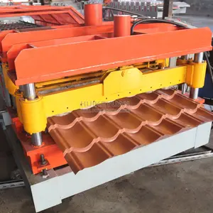 Hydraulische Tragbare Metall-Dachrollenformpresse für Blechplattenmaschine zu verkaufen