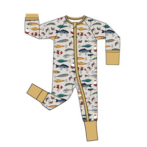 Pijamas Personalizados para Niños, Ropa de Mameluco Acanalada y Jersey de Licra de Bambú, Pijama Onesie de Manga Larga y Tela Gruesa - Product Image 3