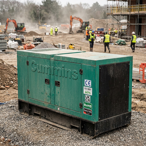 Générateur diesel silencieux monophasé 50 kVA-500 kVA (50 kW-200 kW) pour Cummins UK et Perkins, machine autonome, démarrage à froid - Product Image 1