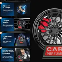 Clips d'aération désodorisant voiture parfum Auto voiture odeur désodorisant roue jante voiture désodorisants aromathérapie