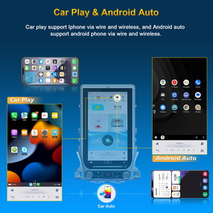 Autoradio Android pour Toyota Land Cruiser LC200 VXR 2016+ avec CarPlay sans fil, Android Auto, navigation GPS, DSP - Product Image 3