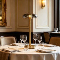 Lampe de bureau LED, veilleuse à intensité variable, décoration moderne, élégante et stylée, pour la maison, le bureau, la salle à manger, le bar, la chambre à coucher, la table de chevet
