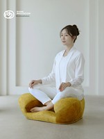 Coussin de chaise de méditation de coeur japonais coussin de canapé de santé de méditation maison coussin éponge haute élastique en velours hollandais