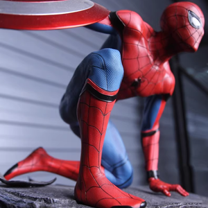Nueva Estatua Hecha a Mano del Increíble Hombre Araña, Estatua de Personaje de Película de Sideshow en Venta - Product Image 2