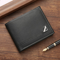 Dompet Kartu Pria Premium Kulit PU OEM - Sederhana, Praktis, Esensial untuk Perjalanan Bisnis, Pasokan Langsung dari Produsen