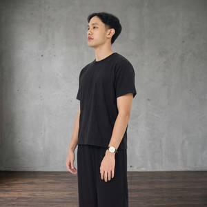 เสื้อยืดทรงบ็อกซี่เรียบง่าย ผ้าฝ้าย 100% 230gsm คอมบ์ 20 ขายส่งประเทศไทย - Product Image 4