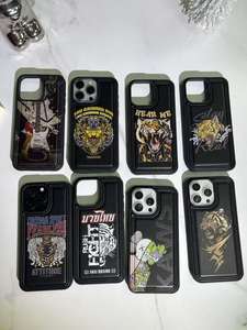 2025 fabbrica di vendita calda Street Fashion UV case del telefono custodie personalizzate Logo antiurto <span class=keywords><strong>cover</strong></span> per iPhone 16 Pro Max 15 14 <span class=keywords><strong>12</strong></span> - Product Image 3