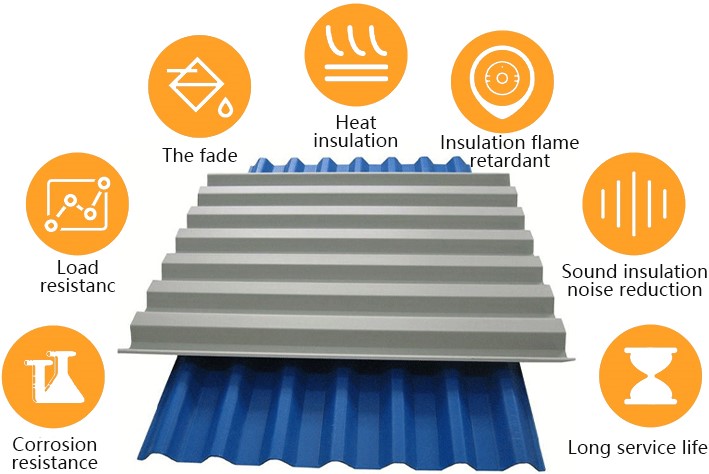 pvc roof tile