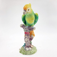 Pop Art Moderne Résine Artisanat Coloré Toucan Oiseau Perroquet Ornements Décoration De Bureau En Forme D'animal Sculpture Figurines Statuettes