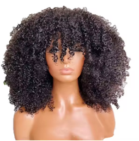 Perruques pour femmes à cheveux bouclés africains les plus vendues, perruque coiffure explosion, fibre haute température, bonne qualité, vente en gros