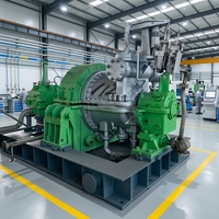 Système de générateur à turbine à vapeur industrielle pour l'ingénierie des centrales électriques et les applications énergétiques utilitaires
