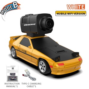 Voiture RC à dérive 4 roues motrices à proportionnalité totale, version Q, avec caméra, 2,4 G, liaison Wi-Fi pour téléphone, distance de contrôle de 20 m avec fonction de capture photo - Product Image 3